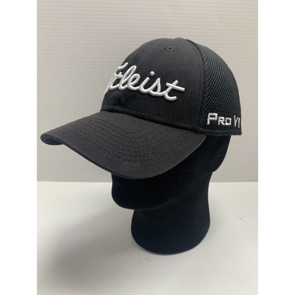 Titleist Foot Joy by New Era Men’s Pro V 1 Golf Cap Hat Black Medium/Large​